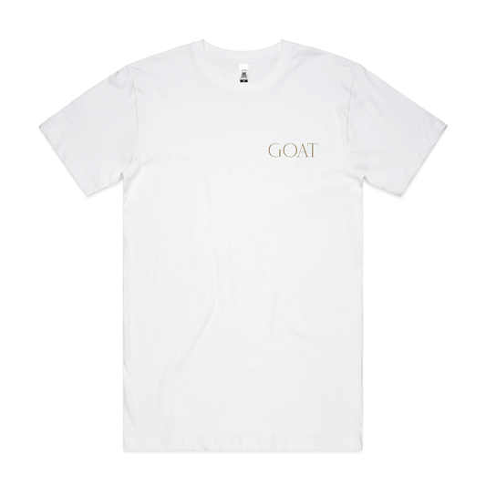 PRESALE GOAT Bone - Block Tee